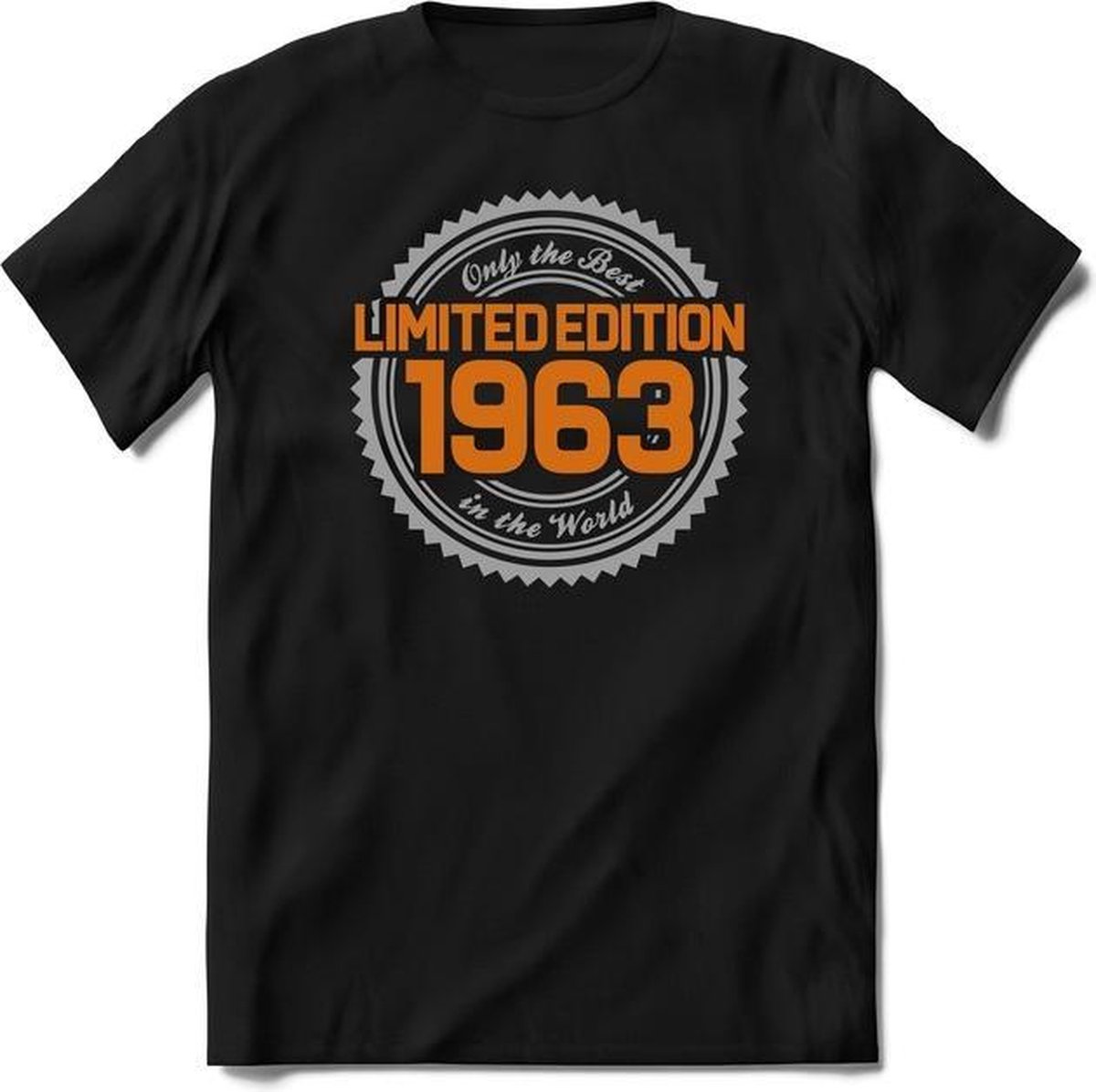 1963 Limited Edition | Feest Kado T-Shirt Heren - Dames | Zilver - Goud | Perfect Verjaardag Cadeau Shirt | Grappige Spreuken - Zinnen - Teksten |